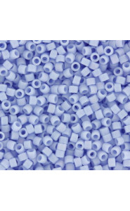 Miyuki delica Beads 11/0 - Matted opaque agate blue ab DB-1596